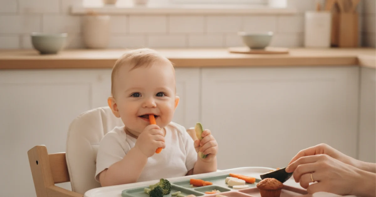Baby Led Weaning (BLW): Parmak Besinlerle Ek Gıda Rehberi