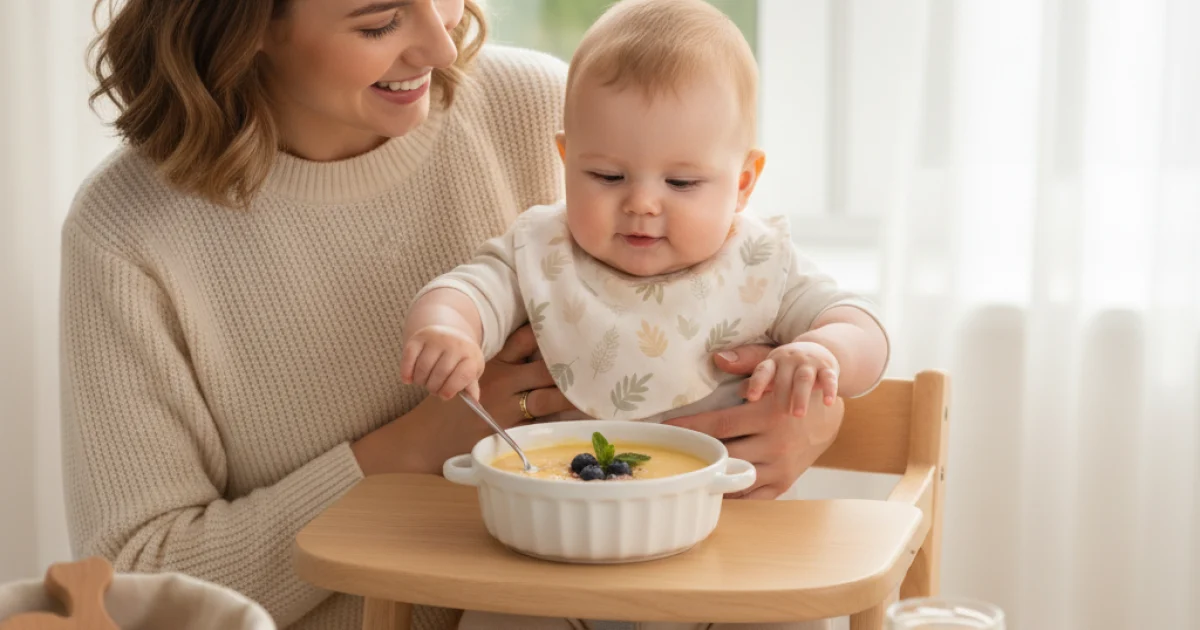 Bebekler için Sağlıklı Puding Tarifi
