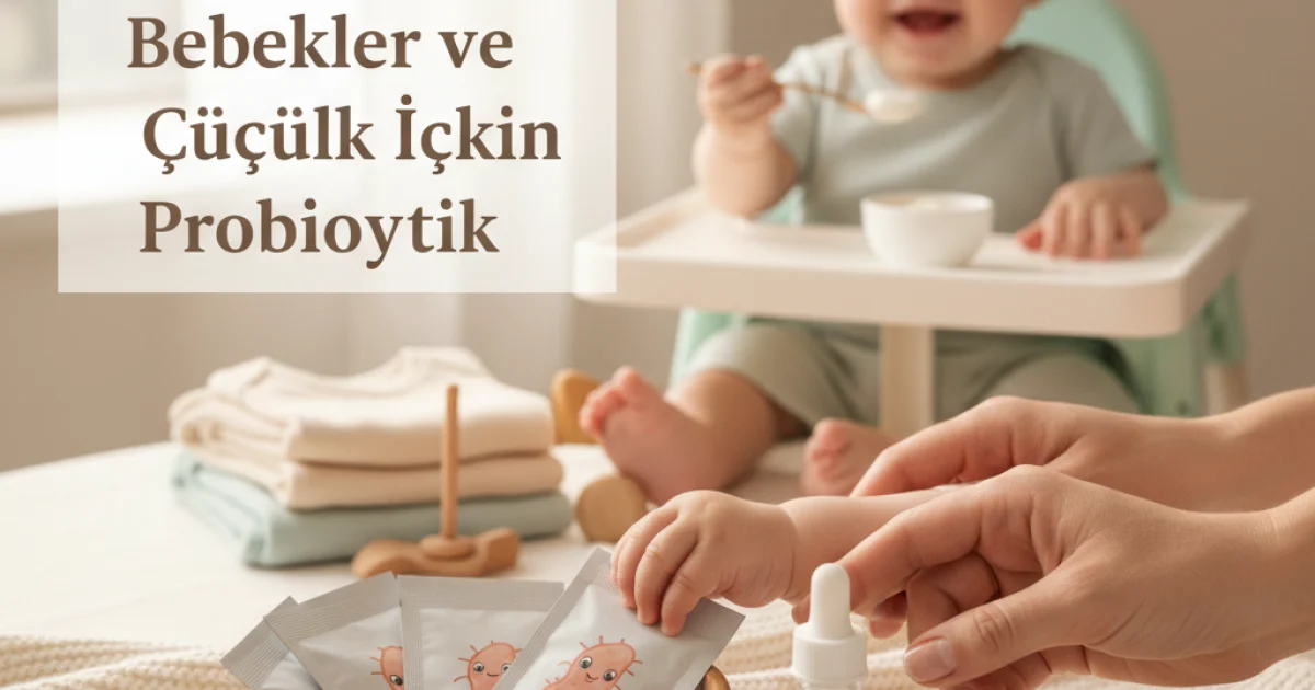 Bebekler ve Çocuklar İçin Probiyotik