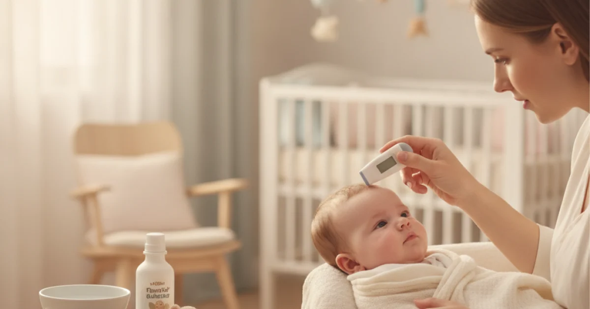 Bebeklerde Ateş Kaç Derece Tehlikeli? Evde Düşürme Yöntemleri
