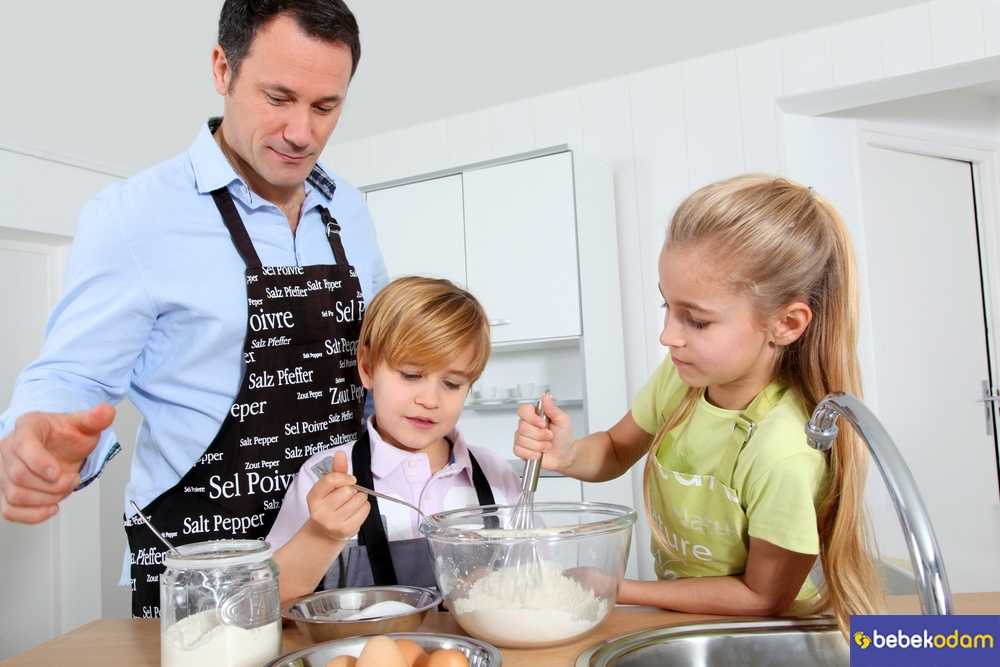 Çocukla Birlikte Yemek Hazırlamak